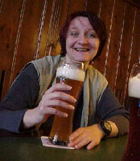 Ureinwohnerin am Weiwurscht-quator ...