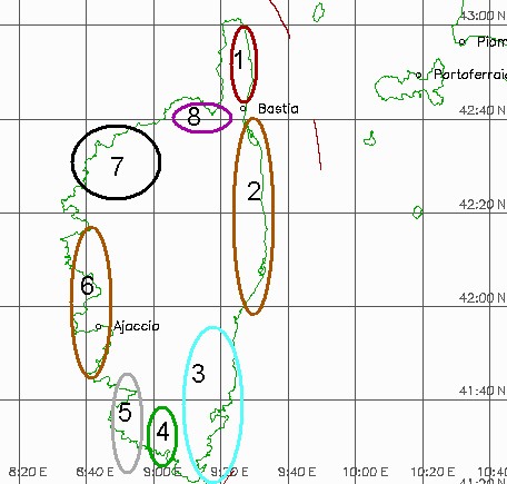 Korsika: 8 Rotwein-Anbauregionen