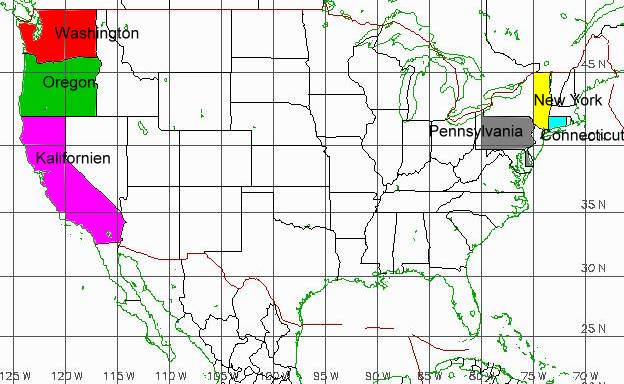 Fr uns leider derzeit kein Thema: (Rot-)Weinland USA ...