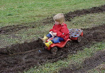 ... und natrlich die blichen Nachwuchs-Offroader ...