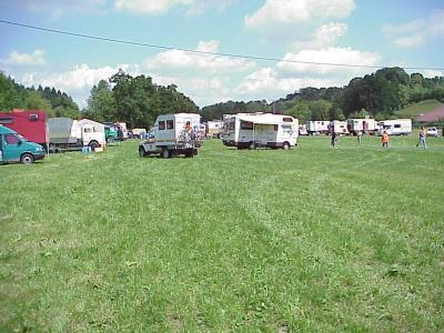 So fngt es immer an: Zuerst ist viel Platz da ...