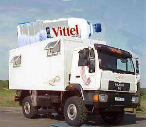 Versorgung ber Vittel-Flaschen ..?