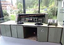 Museums-Schaltzentrale: Hier kann jeder Gas geben ...