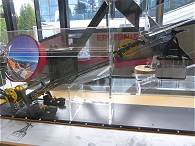 Aufwndig: Modell der Vorbahn ...