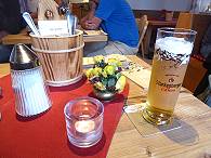 Aber ein letztes Tiroler Bier muss sein ...